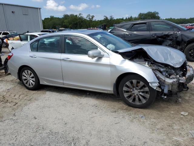 1HGCR2F8XDA114066 - 2013 HONDA ACCORD EXL SILVER photo 4