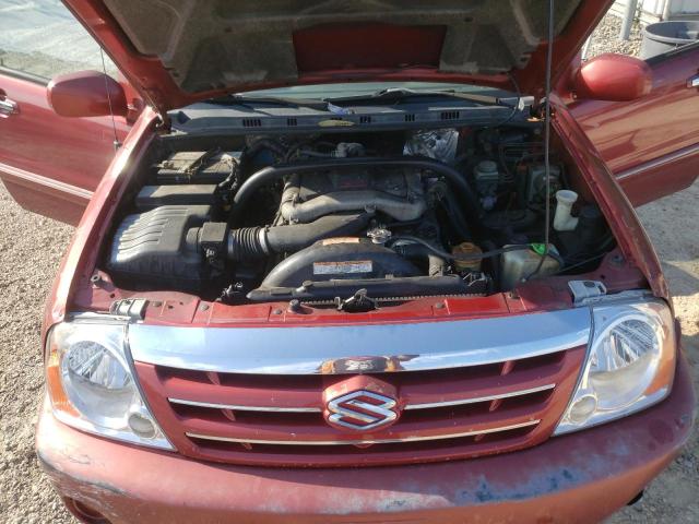 JS3TX92VX54104776 - 2005 SUZUKI XL7 EX RED photo 11