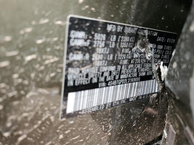 4S4BTGPD2L3169890 - 2020 SUBARU OUTBACK TOURING LDL Կանաչ լուսանկար 13