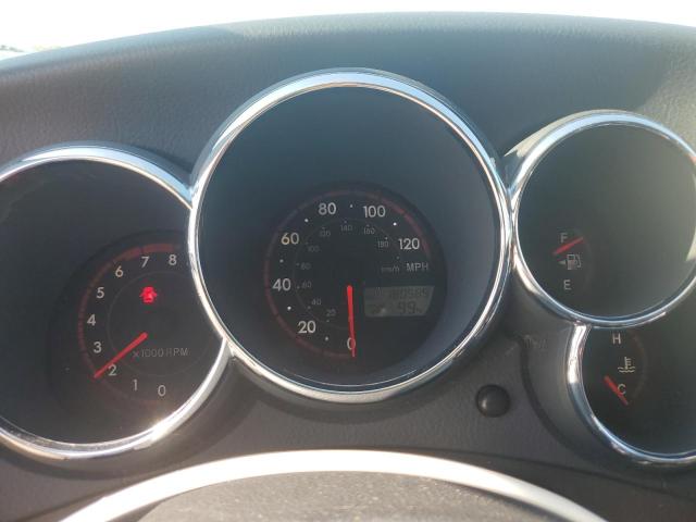 2T1KR32E77C639291 - 2007 TOYOTA COROLLA MA XR BLACK photo 9