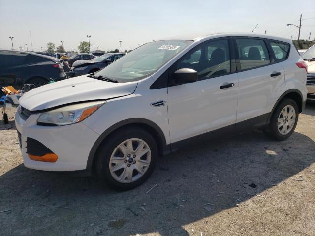 1FMCU0F74EUC76683 - 2014 FORD ESCAPE S WHITE photo 1