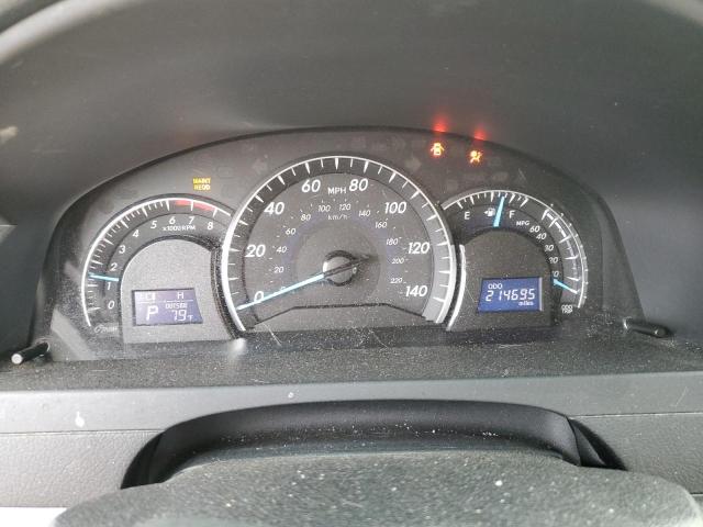 4T4BF1FK7CR270184 - 2012 TOYOTA CAMRY BASE ვერცხლისფერი ფოტო 9