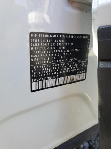 3VV2B7AX7PM098685 - 2023 VOLKSWAGEN TIGUAN SE Ақ фото 14