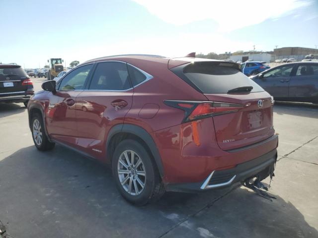 JTJBJRBZ5K2108124 - 2019 LEXUS NX 300H RED photo 3