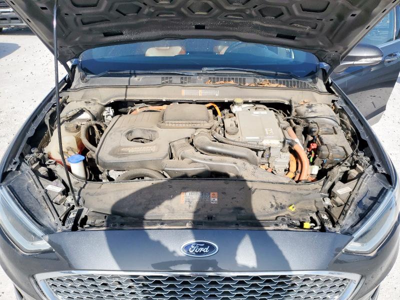 3FA6P0SU6KR145073 - 2019 FORD FUSION TITANIUM გრაფიტი ფოტო 11