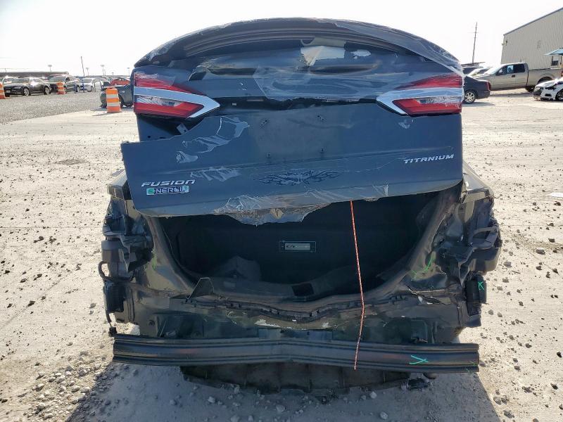 3FA6P0SU6KR145073 - 2019 FORD FUSION TITANIUM გრაფიტი ფოტო 6