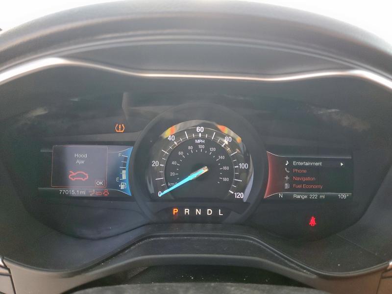 3FA6P0SU6KR145073 - 2019 FORD FUSION TITANIUM გრაფიტი ფოტო 9