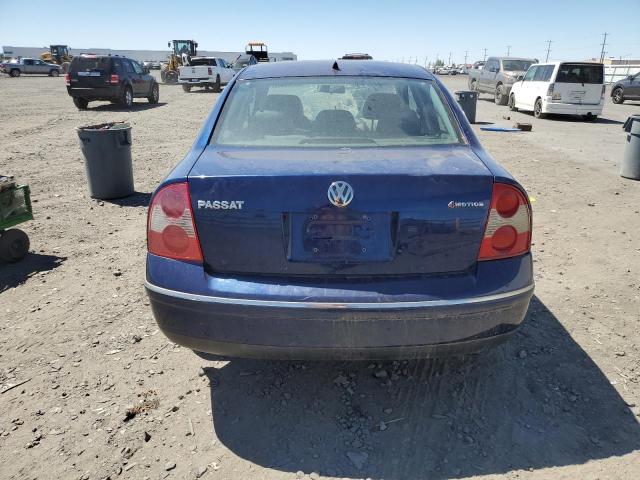 WVWPD63B24P320789 - 2004 VOLKSWAGEN PASSAT GLS BLUE photo 6