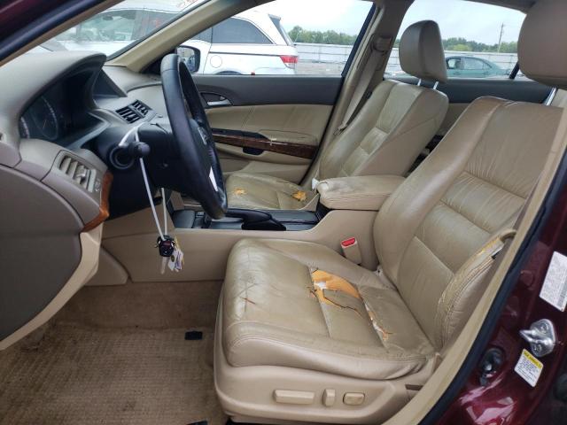 1HGCP36829A014286 - 2009 HONDA ACCORD EXL MAROON photo 7