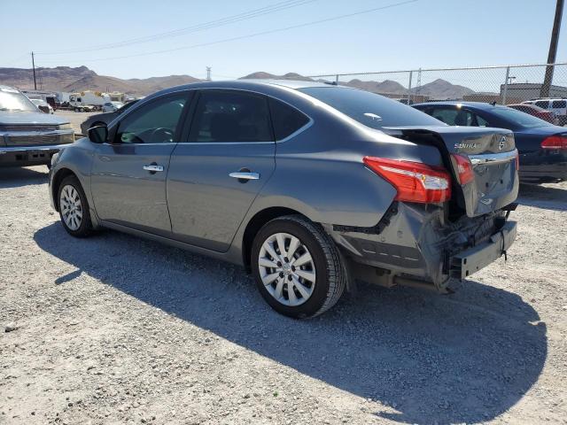 3N1AB7AP5GY244037 - 2016 NISSAN SENTRA S GRAY photo 2