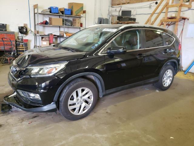 2HKRM4H77GH675586 - 2016 HONDA CR-V EXL BLACK photo 1