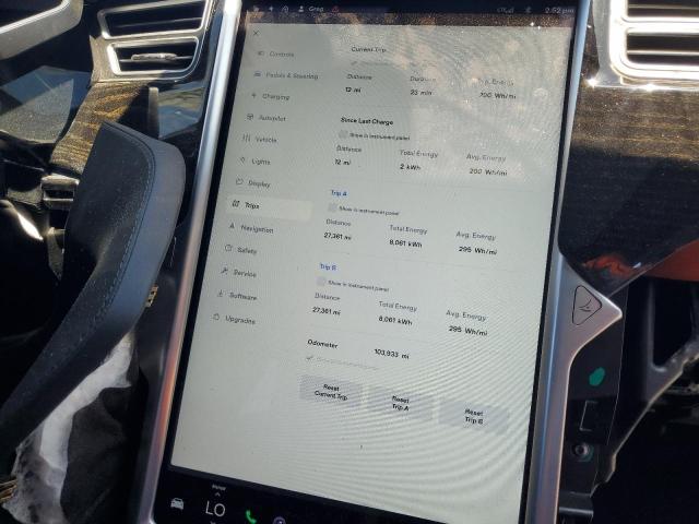 5YJSA1E18GF159468 - 2016 TESLA MODEL S წითელი ფოტო 9