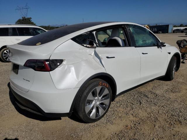 7SAYGDEE8NF485932 - 2022 TESLA MODEL Y Ақ фото 3