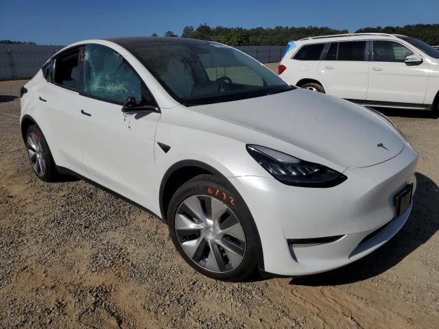 7SAYGDEE8NF485932 - 2022 TESLA MODEL Y Ақ фото 4