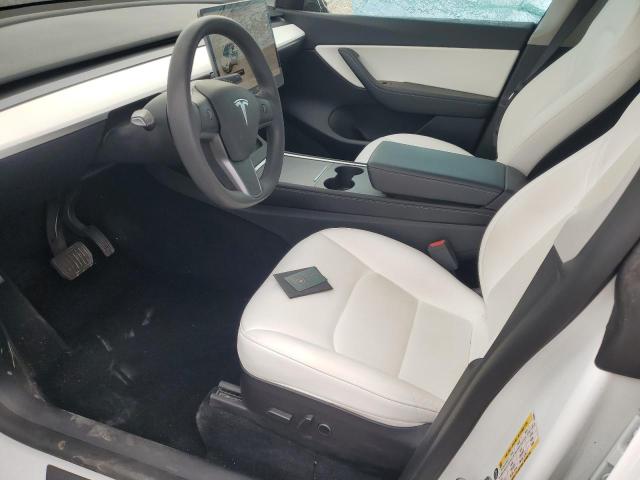 7SAYGDEE8NF485932 - 2022 TESLA MODEL Y Ақ фото 7
