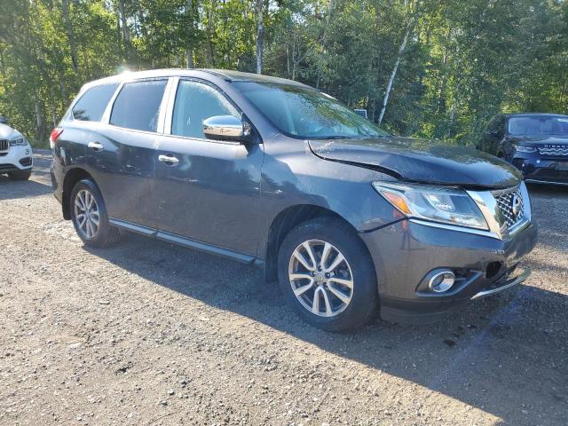 5N1AR2MM8EC733823 - 2014 NISSAN PATHFINDER S GRAY photo 4