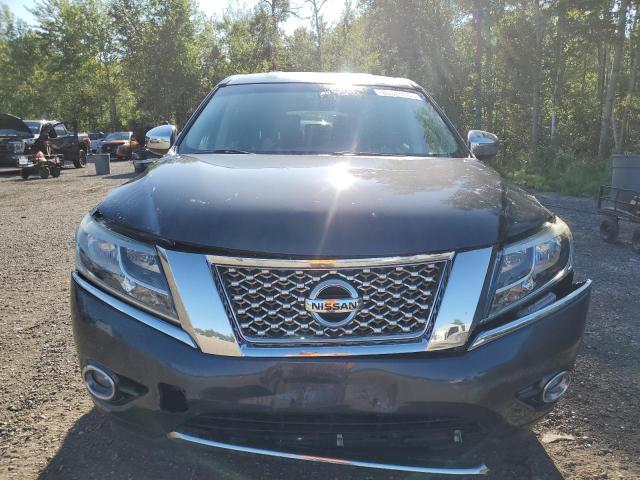 5N1AR2MM8EC733823 - 2014 NISSAN PATHFINDER S GRAY photo 5