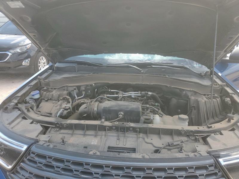 1FMSK7DH7MGB79027 - 2021 FORD EXPLORER XLT BLUE photo 12