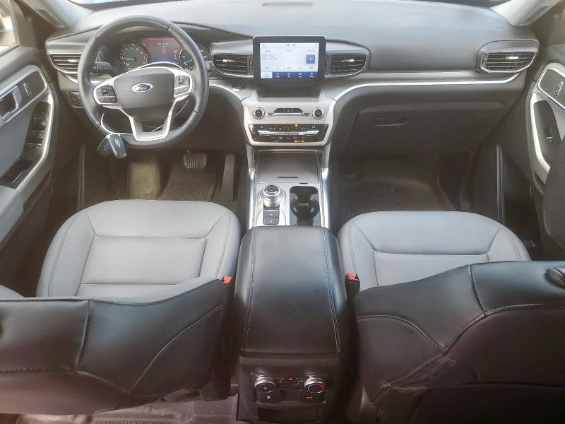 1FMSK7DH7MGB79027 - 2021 FORD EXPLORER XLT BLUE photo 8