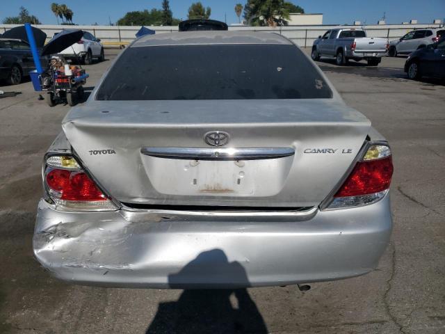 4T1BE32K35U099130 - 2005 TOYOTA CAMRY LE SILVER photo 6