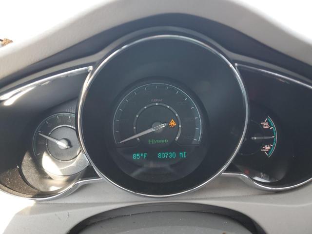 1G1ZF57548F276946 - 2008 CHEVROLET MALIBU HYBRID WHITE photo 9