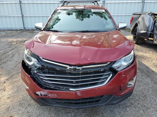 2GNAXNEV3L6265810 - 2020 CHEVROLET EQUINOX PREMIER RED photo 5