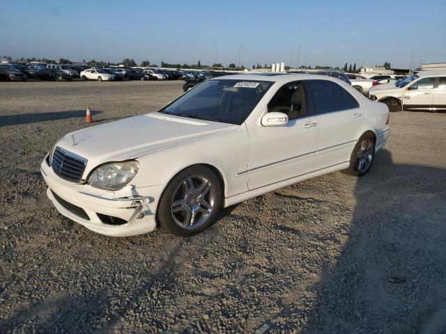 WDBNG70J36A477073 - 2006 MERCEDES-BENZ S 430 WHITE photo 1