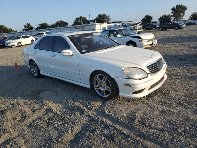 WDBNG70J36A477073 - 2006 MERCEDES-BENZ S 430 WHITE photo 4