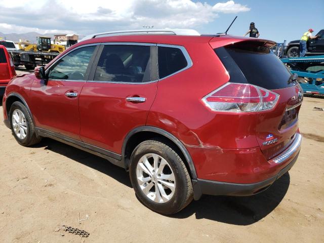 5N1AT2MV4GC772549 - 2016 NISSAN ROGUE S RED photo 2