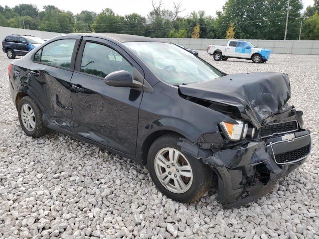 1G1JB5SH9C4164352 - 2012 CHEVROLET SONIC LS BLACK photo 4