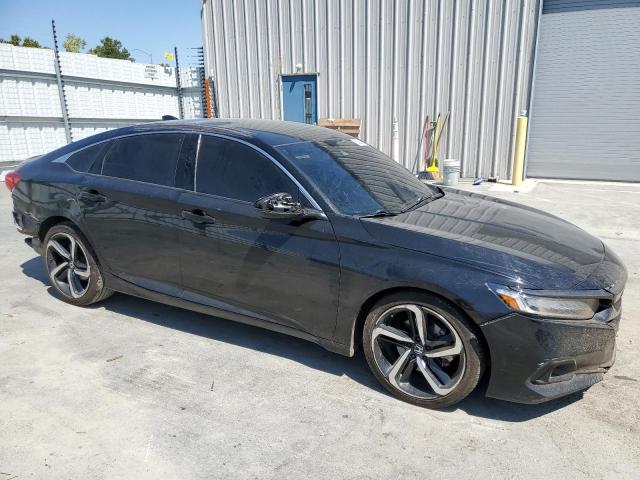 1HGCV1F36MA070528 - 2021 HONDA ACCORD SPORT 黑色 照片 4