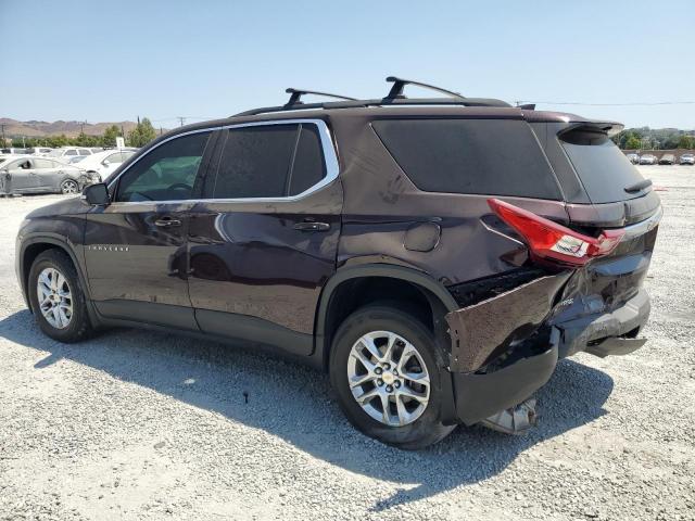 1GNERGKW5KJ122928 - 2019 CHEVROLET TRAVERSE LT كستنائي صورة 2