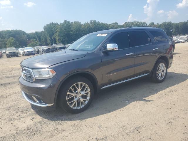 1C4SDJET3EC592604 - 2014 DODGE DURANGO CITADEL GRAY photo 1