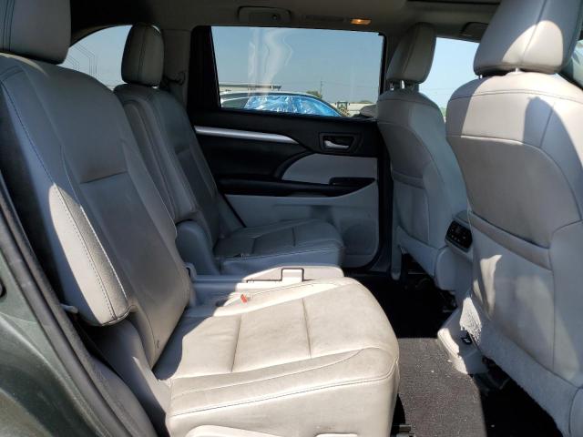 5TDJKRFH1GS351765 - 2016 TOYOTA HIGHLANDER XLE GREEN photo 11