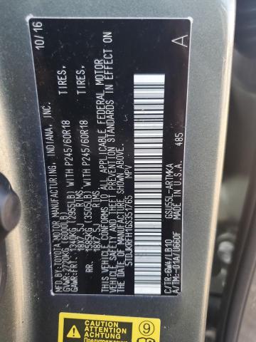 5TDJKRFH1GS351765 - 2016 TOYOTA HIGHLANDER XLE GREEN photo 13