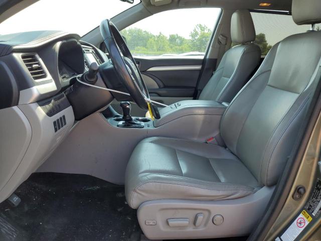 5TDJKRFH1GS351765 - 2016 TOYOTA HIGHLANDER XLE GREEN photo 7