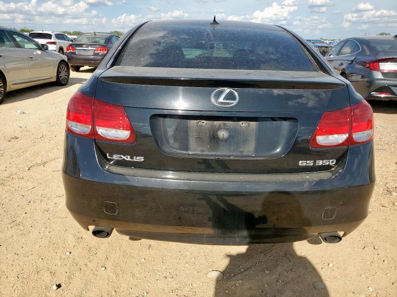 JTHBE1KS4A0048633 - 2010 LEXUS GS 350 BLACK photo 6