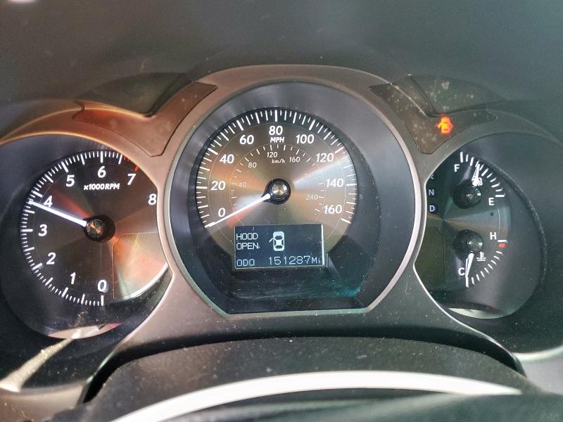 JTHBE1KS4A0048633 - 2010 LEXUS GS 350 BLACK photo 9