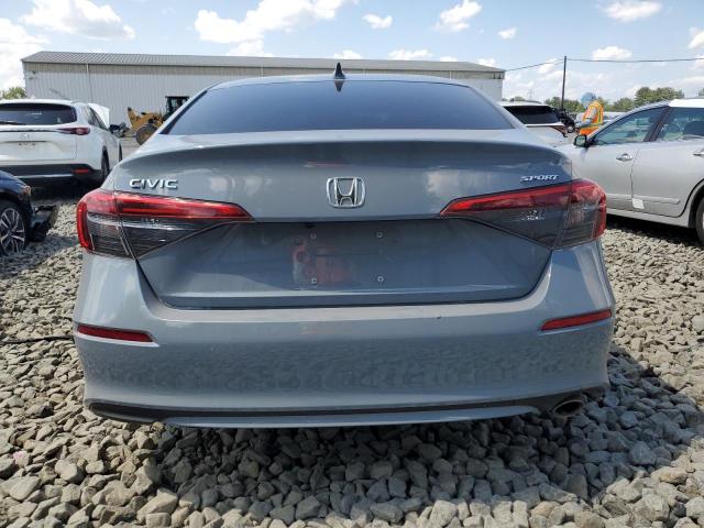 2HGFE2F50RH502317 - 2024 HONDA CIVIC SPORT GRAY photo 6