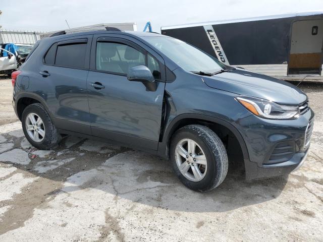 KL7CJPSB2MB354403 - 2021 CHEVROLET TRAX 1LT GRAY photo 4