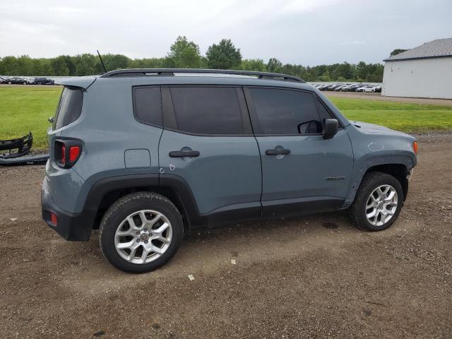 ZACCJBAB0JPJ17303 - 2018 JEEP RENEGADE SPORT GRAY photo 3