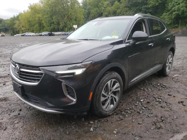 LRBFZNR41PD069848 - 2023 BUICK ENVISION ESSENCE BLACK photo 1