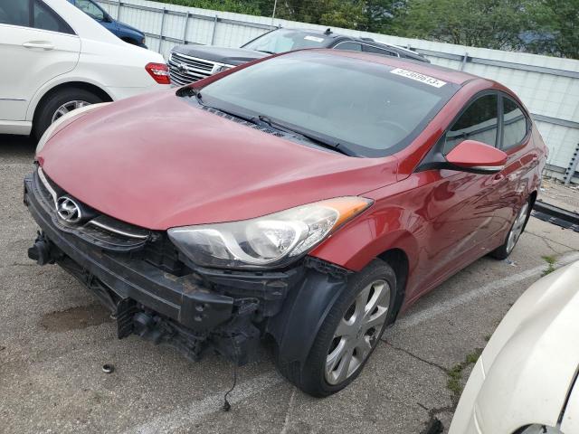 KMHDH4AE2DU527253 - 2013 HYUNDAI ACCENT 10T GLS RED photo 1