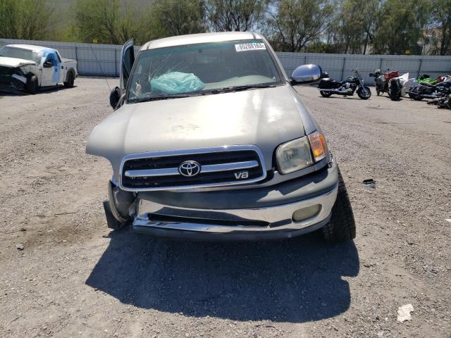 5TBRT34101S162172 - 2001 TOYOTA TUNDRA ACCESS CAB ბეჟი ფოტო 5