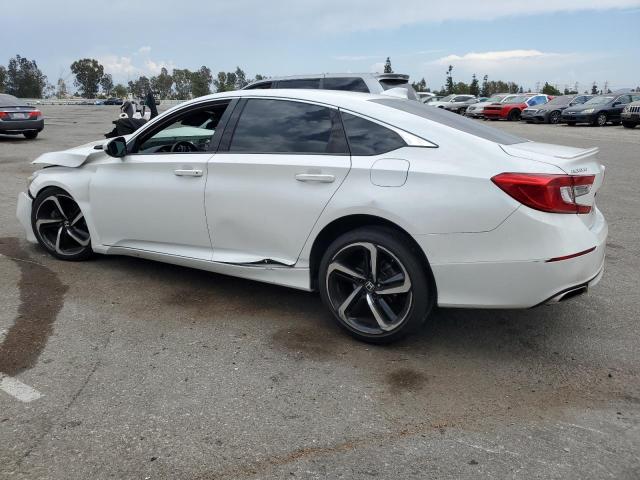 1HGCV1F39KA154758 - 2019 HONDA ACCORD SPORT Սպիտակ լուսանկար 2
