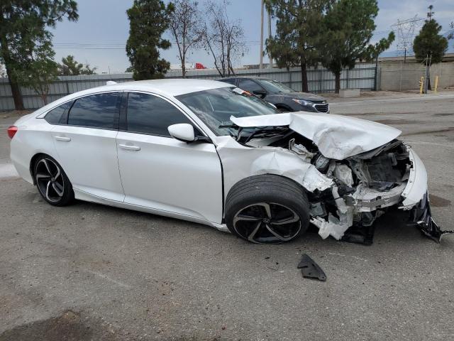 1HGCV1F39KA154758 - 2019 HONDA ACCORD SPORT Սպիտակ լուսանկար 4