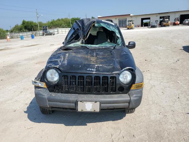 1J4GL48K47W523476 - 2007 JEEP LIBERTY SPORT BLUE photo 5