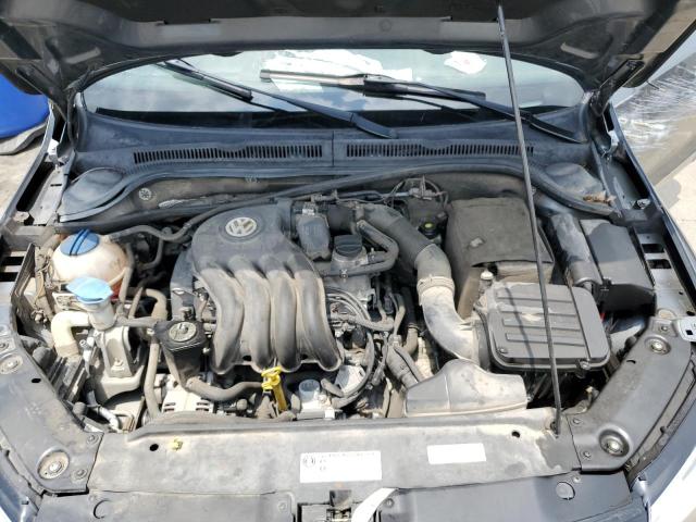 3VW2K7AJ7EM255989 - 2014 VOLKSWAGEN JETTA BASE CHARCOAL photo 11