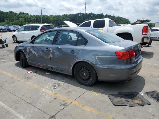 3VW2K7AJ7EM255989 - 2014 VOLKSWAGEN JETTA BASE CHARCOAL photo 2