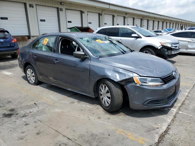 3VW2K7AJ7EM255989 - 2014 VOLKSWAGEN JETTA BASE CHARCOAL photo 4